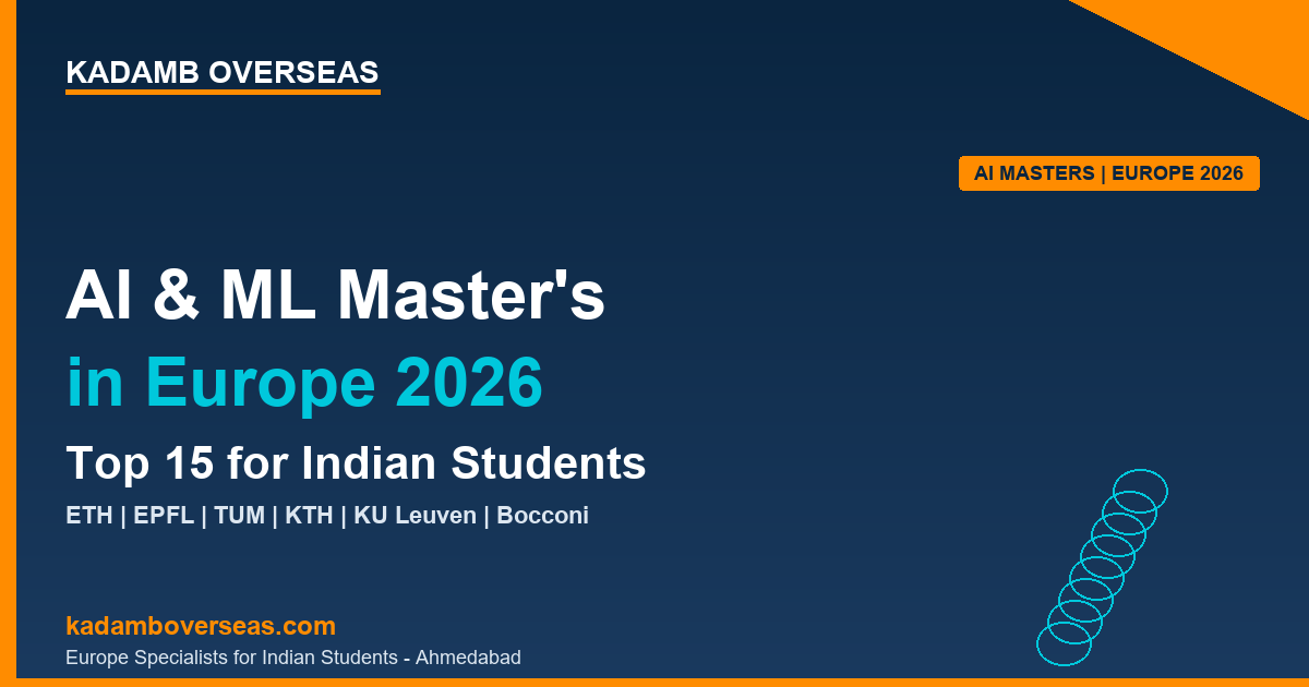AI ML Masters Europe 2026 for Indian Students Kadamb Overseas