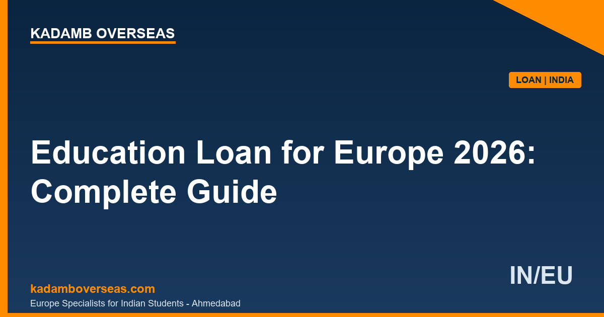Education loan for Europe 2026