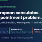 Card: Five European consulates in Mumbai, one appointment problem — Nariman Point, Bandra-Kurla and Mahalaxmi clusters.
